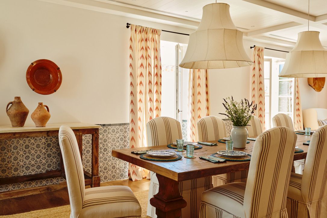 The dining room